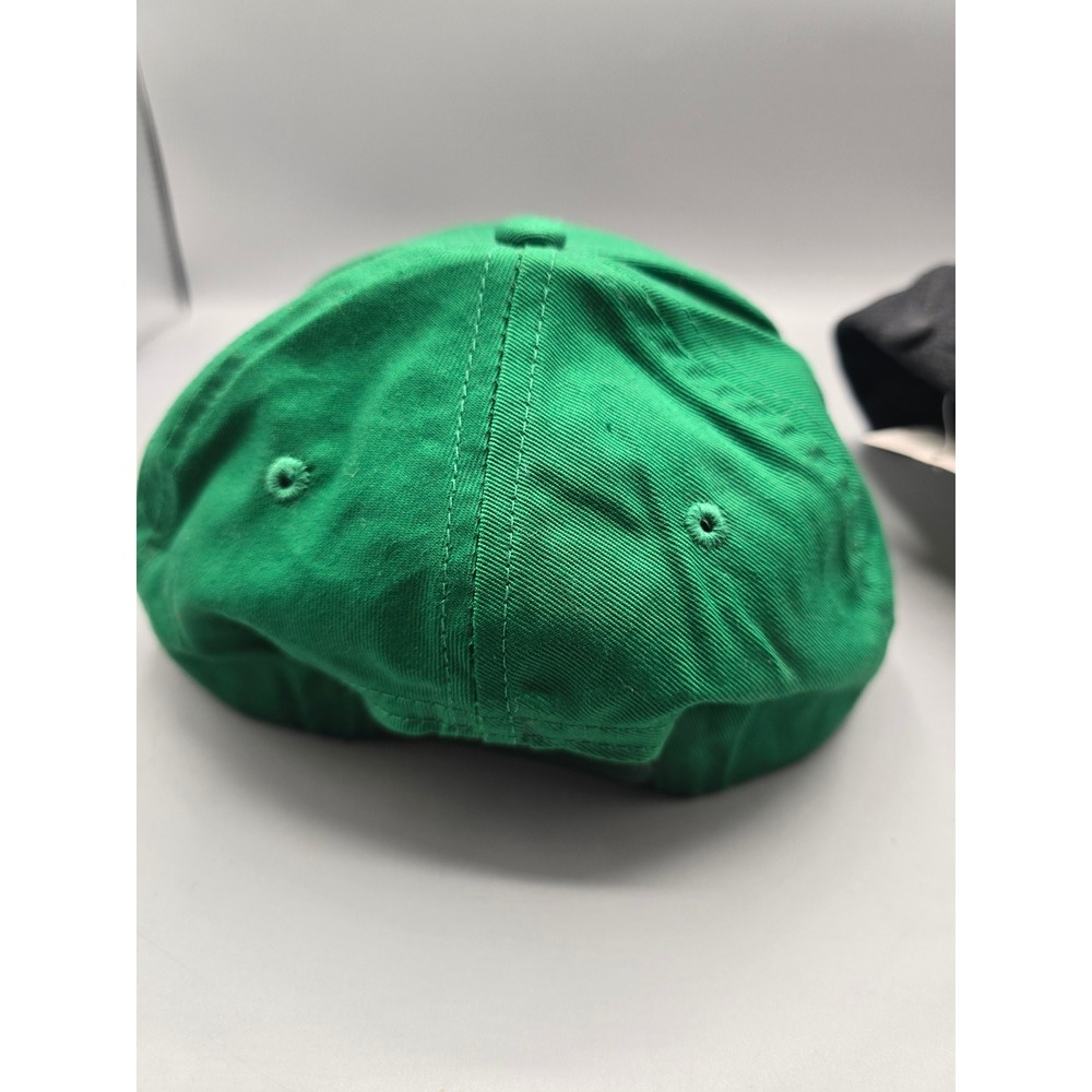 John Deere Baseball Cap Bundle Green and Black Embroidered Logo Hats 2 Pack - Picture 6 of 14
